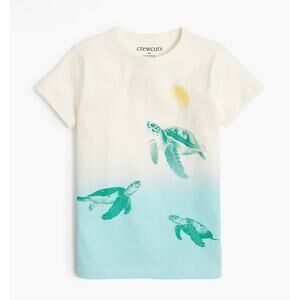 NWT! Crewcuts J.Crew Turtle Graphic T-Shirt XS 4/5